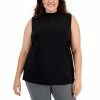Top 10 💯 Kasper Plus Size Sleeveless Mock-Neck Tank Top Black 🔔 -Cheap Kasper Store unnamed file 1078