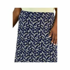 Cheap 🌟 Kasper Plus Size Pull-On Midi 👗 Skirt Kasper Navy Multi ⌛ -Cheap Kasper Store unnamed file 1083