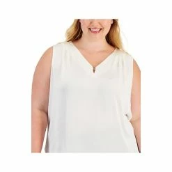Brand new 🔔 Kasper Plus Size Embellished Camisole Lily White 👏 -Cheap Kasper Store unnamed file 1092