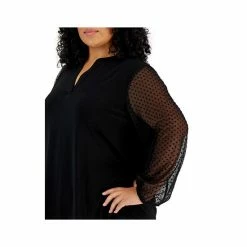 Buy ๐ Kasper Plus Size Split-Neck Clip-Dot-Sleeve Tunic Black ๐ 8 Buy ๐ Kasper Plus Size Split-Neck Clip-Dot-Sleeve Tunic Black ๐ -Cheap Kasper Store unnamed file 1140