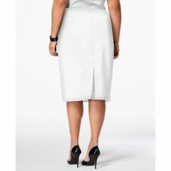 Flash Sale 😍 Kasper Plus Size Skimmer 👗 Skirt Black ✔️ -Cheap Kasper Store unnamed file 1219
