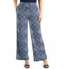 Discount 👏 Kasper Printed Wide Leg Pants Chambray Multi 🔔 -Cheap Kasper Store unnamed file 1235
