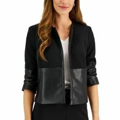 New ๐ Kasper ๐ฉ Women's Faux-Leather Combo Jacket, Created For Macy's Black ๐ 10 New ๐ Kasper ๐ฉ Women's Faux-Leather Combo Jacket, Created For Macy's Black ๐ -Cheap Kasper Store unnamed file 1249