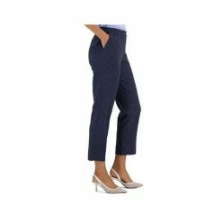 Wholesale 🔥 Kasper Petite Dot-Print Jacquard Ankle Pants Kasper Navy 🤩 -Cheap Kasper Store unnamed file 1252