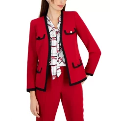 Coupon 🎉 Kasper Two-Button Blazer, Regular And Petite Sizes Kasper Navy 👍 -Cheap Kasper Store unnamed file 127