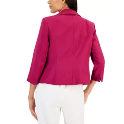 Cheap ✨ Kasper 👩 Women's Shawl-Collar Open-Front Blazer Cerise 💯 -Cheap Kasper Store unnamed file 141