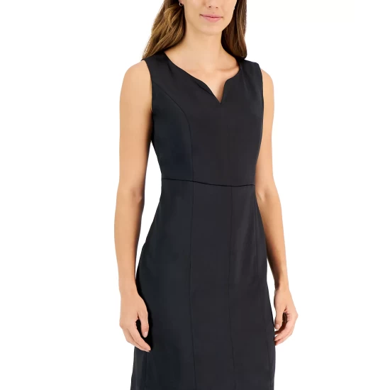 Best deal โญ Kasper ๐ฉ Women's Satin Princess-Seam Sleeveless Sheath ๐ Dress Black ๐งจ 7 Best deal โญ Kasper ๐ฉ Women's Satin Princess-Seam Sleeveless Sheath ๐ Dress Black ๐งจ - Image 5