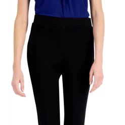 New 🌟 Kasper 👩 Women's Jacquard Animal-Print Long Jacket Doe/black ✨