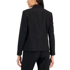 Wholesale 🧨 Kasper 👩 Women's Pinstripe One-Button Blazer Black Combo 🌟 -Cheap Kasper Store unnamed file 178