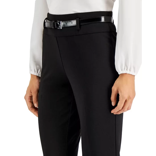 Discount โ Kasper Petite Belted Bootcut Pants Black ๐ 7 Discount โ Kasper Petite Belted Bootcut Pants Black ๐ - Image 5