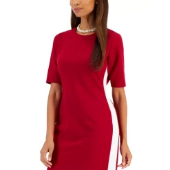 Wholesale 🎁 Kasper Snap-Front Sheath 👗 Dress, Regular And Petite Sizes Black 🌟 -Cheap Kasper Store unnamed file 20