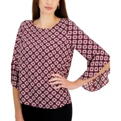 Cheap 🧨 Kasper Two-Button Blazer, Regular & Petite Sizes Grey/black ⌛