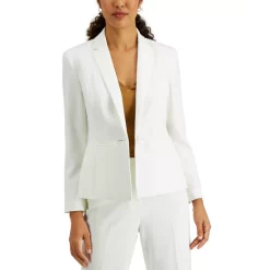 Top 10 ✔️ Kasper Crepe One-Button Blazer Black ⭐