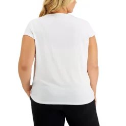 Buy 🥰 Kasper 👩 Women's Ruffled Button-Up Blouse Black ❤️