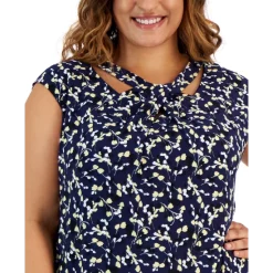 Cheap Kasper Store 24 Best deal โญ Kasper ๐ฉ Women's Satin Princess-Seam Sleeveless Sheath ๐ Dress Black ๐งจ