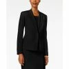 Cheapest 😉 Kasper Crepe One-Button Petite Blazer Black 🤩 -Cheap Kasper Store unnamed file 482