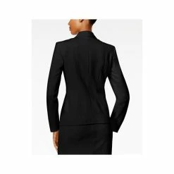 Cheapest 😉 Kasper Crepe One-Button Petite Blazer Black 🤩 -Cheap Kasper Store unnamed file 483