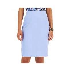 Coupon ❤️ Kasper 👩 Women's Stretch-Crepe Back-Vent Skimmer Pencil 👗 Skirt California Sky 🛒 -Cheap Kasper Store unnamed file 491