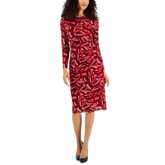 Cheap ๐ Kasper ๐ฉ Women's Faux-Fly Pull-On Wide-Leg Pants Dark Heather Grey โญ 6 Cheap ๐ Kasper ๐ฉ Women's Faux-Fly Pull-On Wide-Leg Pants Dark Heather Grey โญ - Image 4