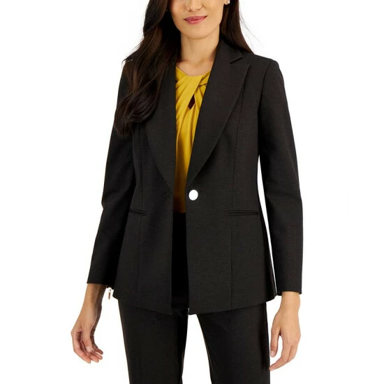 Best Pirce ๐ Kasper ๐ฉ Women's One-Button Notched Collar Blazer Chocolate Combo ๐ 3 Best Pirce ๐ Kasper ๐ฉ Women's One-Button Notched Collar Blazer Chocolate Combo ๐