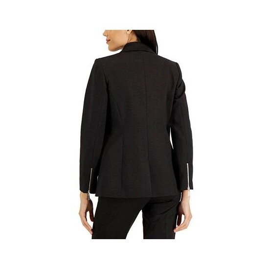 Best Pirce ๐ Kasper ๐ฉ Women's One-Button Notched Collar Blazer Chocolate Combo ๐ 4 Best Pirce ๐ Kasper ๐ฉ Women's One-Button Notched Collar Blazer Chocolate Combo ๐ - Image 2