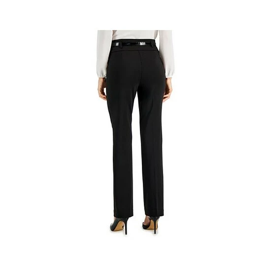 Discount โ Kasper Petite Belted Bootcut Pants Black ๐ 4 Discount โ Kasper Petite Belted Bootcut Pants Black ๐ - Image 2