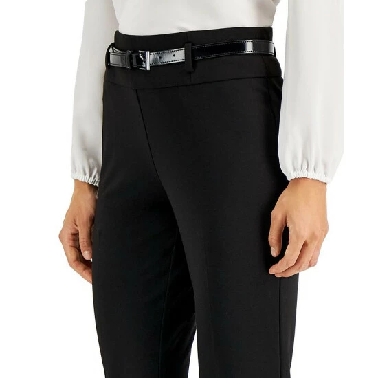 Discount โ Kasper Petite Belted Bootcut Pants Black ๐ 6 Discount โ Kasper Petite Belted Bootcut Pants Black ๐ - Image 4