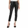 Promo ⌛ Kasper 👩 Women's Slim-Leg Faux-Leather Ankle Pants Black 😍 -Cheap Kasper Store unnamed file 559