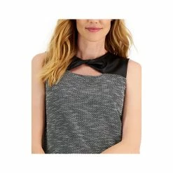 Discount ⌛ Kasper 👩 Women's Twisted Top Black/white 🔥 -Cheap Kasper Store unnamed file 615