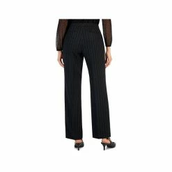 Promo 🌟 Kasper Petite Pinstripe Straight-Leg Pants Black Combo 😍 -Cheap Kasper Store unnamed file 618