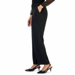Promo 🌟 Kasper Petite Pinstripe Straight-Leg Pants Black Combo 😍 -Cheap Kasper Store unnamed file 619