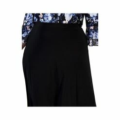 Budget 💯 Kasper Plus Size Pull-On Knit Midi 👗 Skirt Black 😉 -Cheap Kasper Store unnamed file 626
