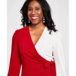 Coupon 🧨 Kasper 👩 Women's Plaid One-Button Notched-Collar Jacket, Cowlneck Cap-Sleeve Blouse & Pull-On Straight-Leg Pants Black Multi 🧨