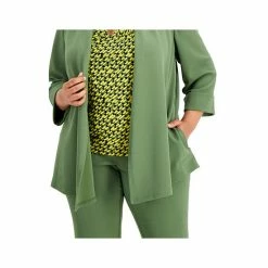 New ✨ Kasper Plus Size Open-Front Cardigan Royal Blue ❤️ -Cheap Kasper Store unnamed file 706