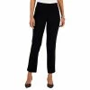 Coupon 🧨 Kasper 👩 Women's Stretch-Crepe Cropped Sailor Pants Black ⭐ -Cheap Kasper Store unnamed file 743
