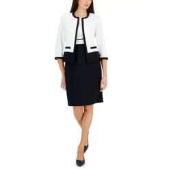 Best Sale 💯 Kasper Lace Side-Pleated Bodycon Midi 👗 Dress Pink 🌟 -Cheap Kasper Store unnamed file 78