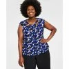 Best Pirce ๐ Kasper Plus Size Printed Twist-Neck Top Royal Blue/gold Combo ๐ 2 Best Pirce ๐ Kasper Plus Size Printed Twist-Neck Top Royal Blue/gold Combo ๐ -Cheap Kasper Store unnamed file 865