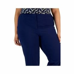 Wholesale 🔔 Kasper Plus Size Straight-Leg Pants Black 😀 -Cheap Kasper Store unnamed file 917
