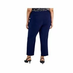 Wholesale 🔔 Kasper Plus Size Straight-Leg Pants Black 😀 -Cheap Kasper Store unnamed file 918