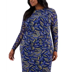 Best deal 🎁 Kasper 👩 Women's Printed Tie-Front Ruffled Blouse Black 🤩 -Cheap Kasper Store unnamed file 92