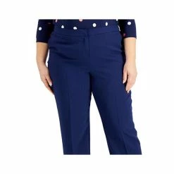 Wholesale 🔔 Kasper Plus Size Straight-Leg Pants Black 😀 -Cheap Kasper Store unnamed file 920