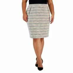 Best Sale ๐ Kasper Plus Size Zip-Pocket ๐ Skirt Golden Pear Combo ๐ฅ